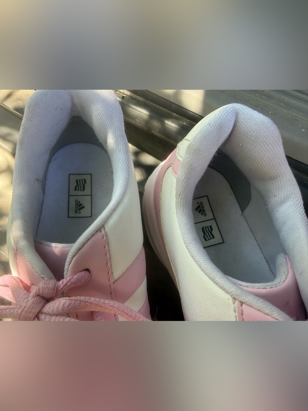 Vintage Adidas Women's Spiked Golf Shoes Pink 7.5 2007 Y2K $120 retail sports - Picture 9 of 9